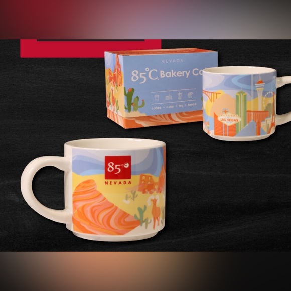 Collectible Coffee Mug from 85 degrees Cafe Nevada Exclusive NIB - Picture 4 of 6
